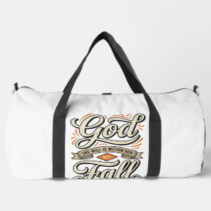 God Is Within Her She Will Not Fall Vintage Shirt_ Duffle Bag