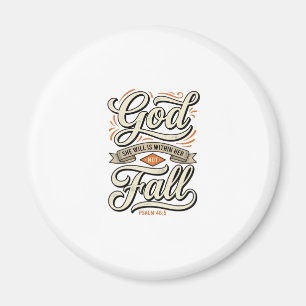 God Is Within Her She Will Not Fall Vintage Shirt_ Magnet