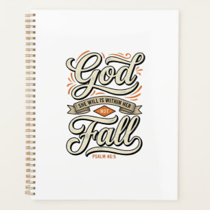 God Is Within Her She Will Not Fall Vintage Shirt_ Planner
