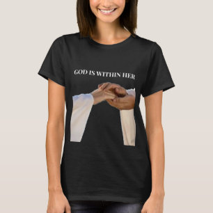 God Is Within Her Shirt Psalm 46:5 Women Christian