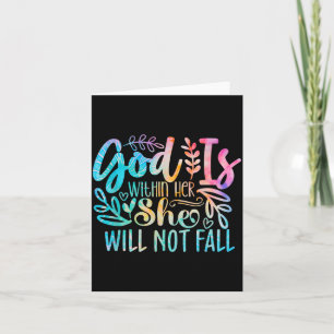 God Is Within Not Bible Verse Quote Religious Card
