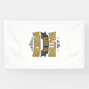 God Is Working Vintage Faith Typography Shirt_1 Banner