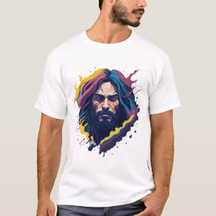 God Jesus Christ Design T-Shirt