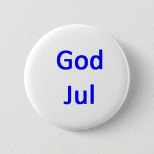 god jul1 coffee mug 6 cm round badge