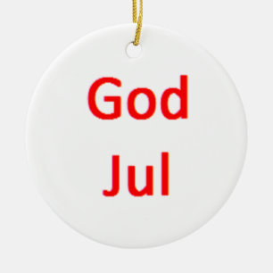 god jul2 ceramic tree decoration