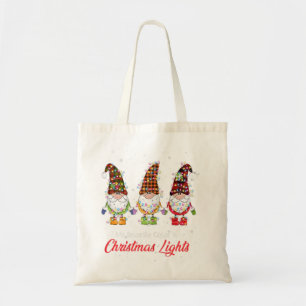 God Jul Gnome Tomte My Favorite Color Is Christmas Tote Bag