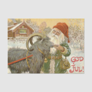 God Jul Happy Christmas! by Julie Nystrom Tissue Paper