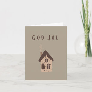 God jul (julkort) Swedish Christmas Card