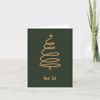 God Jul, Norwegian Christmas Card