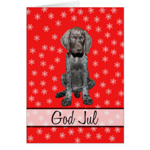 God Jul Swedisch Christmas Card