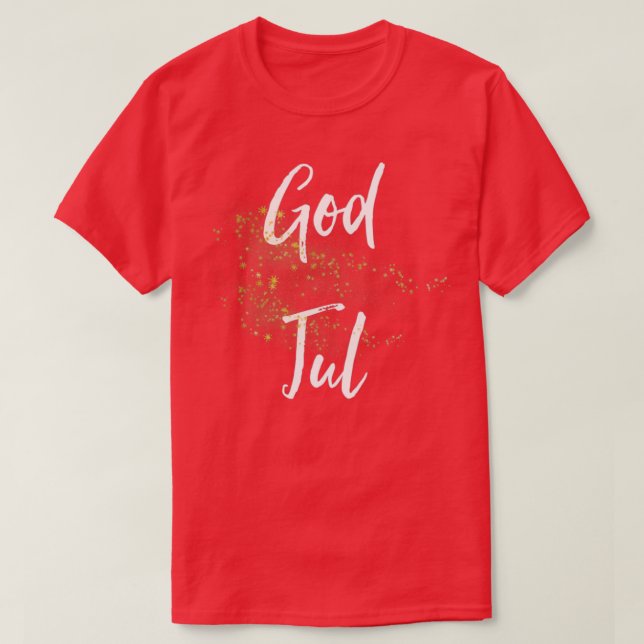 God Jul T-Shirt (Design Front)