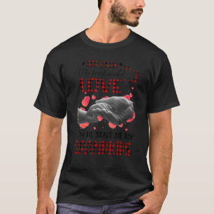 God Knew My Heart Needed Love So He Sent Me My Gra T-Shirt