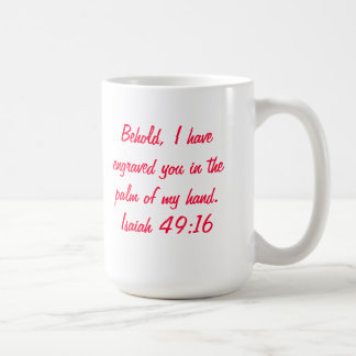 God knows your name coffee mug