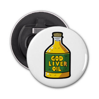 God liver oil bottle opener