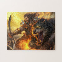 God Loki unchained the Fenris Wolfs