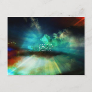 GOD love you Postcard