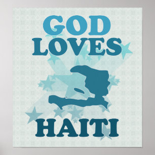 God Loves Haiti Poster
