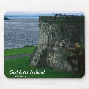 God Loves Ireland Mouspad Mouse Mat