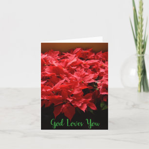 God Loves You Gospel Christmas Card