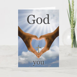 God Loves You Greeting Card
