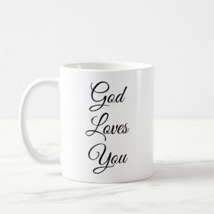 God Loves You Mug