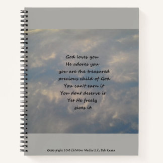 God Loves You Notebook
