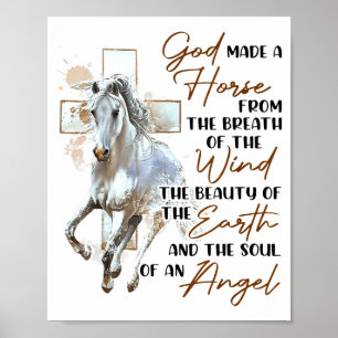 God Made A Horse From The Breath Of The Wind The B Poster