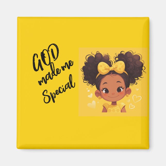 GOD made me special Magnet (Front)