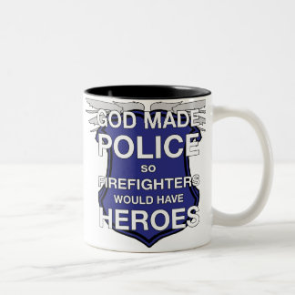God Made Police Coffee Mug