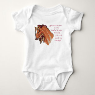God Made the Horse Baby Bodysuit