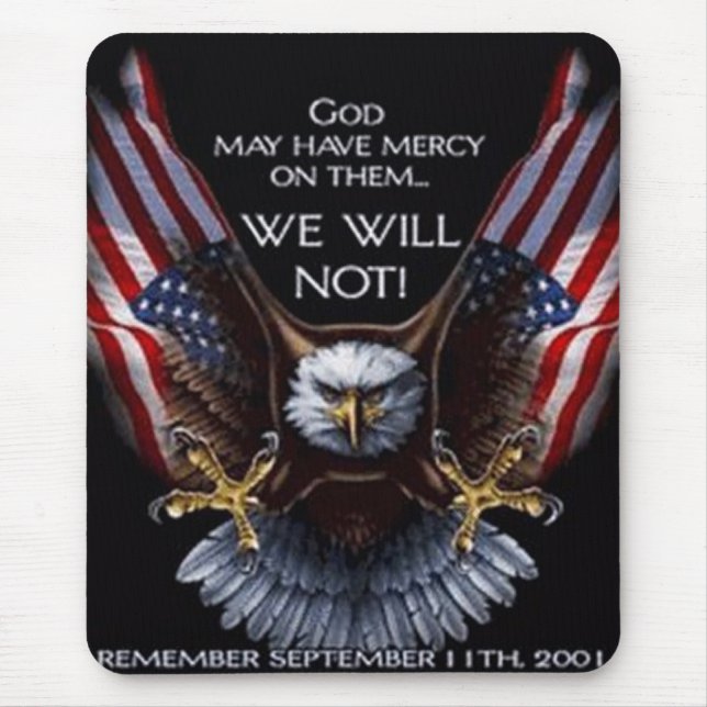 God May Have Mercy Mouse Mat (Front)