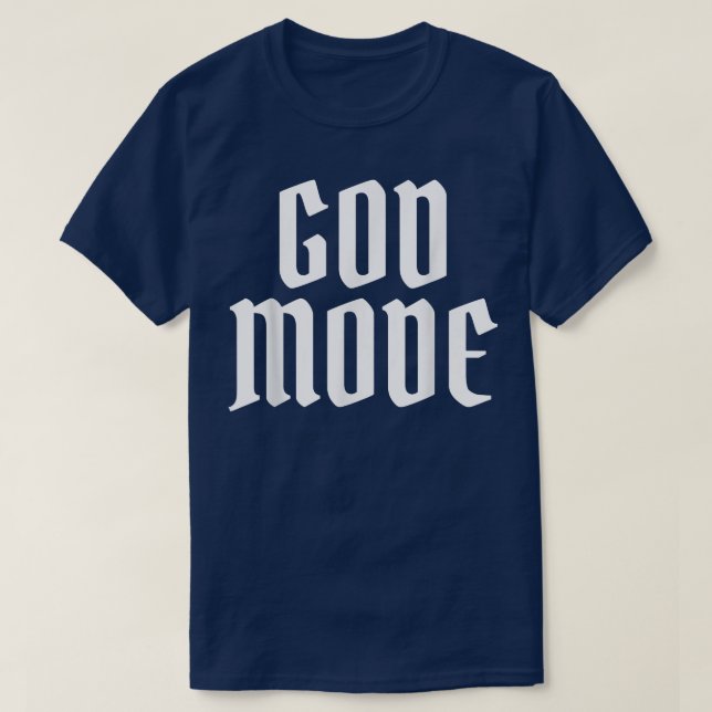 God Mode Game Lover  T-Shirt (Design Front)