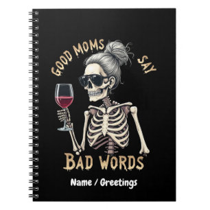 God Moms Say Bad Words A Hilarious Mum Notebook
