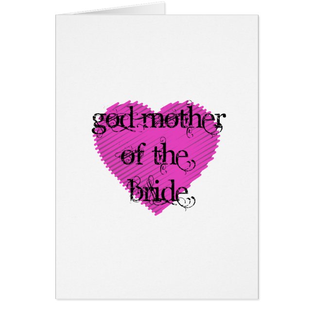 God Mother of the Bride (Front)