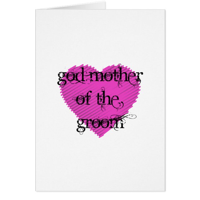 God Mother of the Groom (Front)