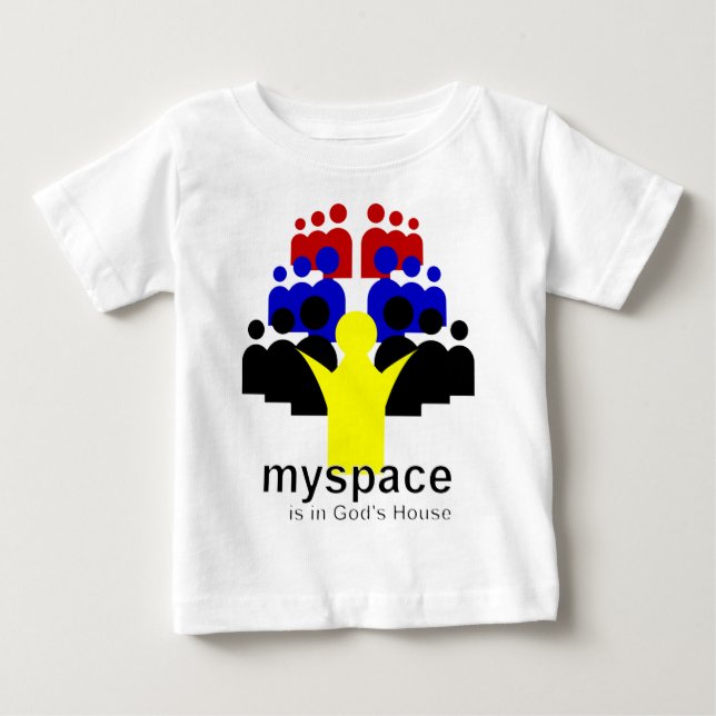 God MySpace Baby T-Shirt (Front)