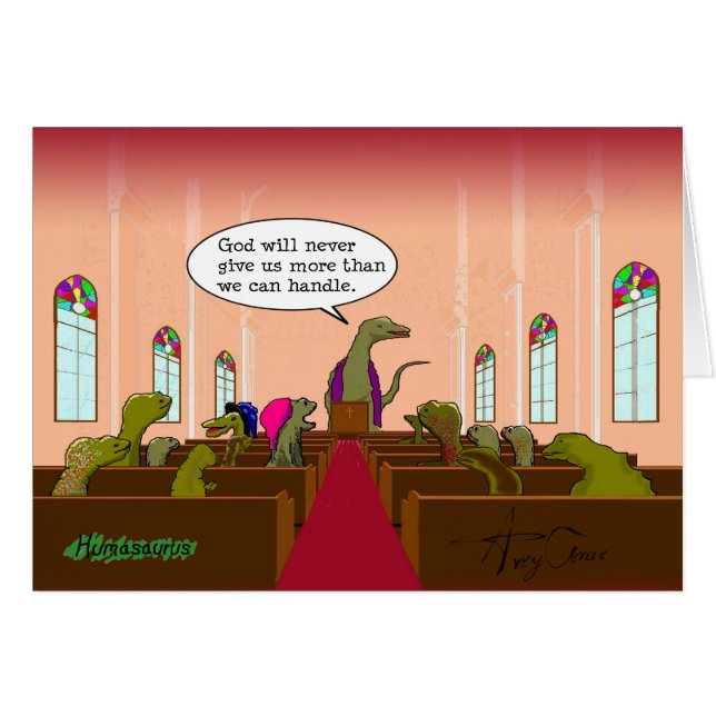 God Never Gives Us More Than We Can Handle (Front Horizontal)