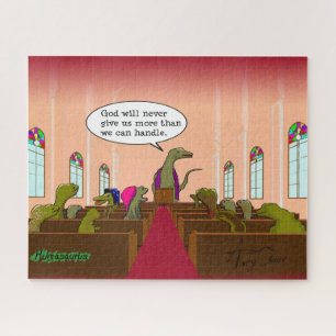 God Never Gives Us More Than We Can Handle Jigsaw Puzzle