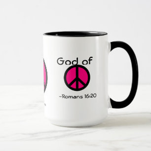 God of Peace Sign gotGod316.com Mug