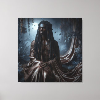 God of the Moon Selukar Canvas Print