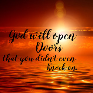 Knock And The Door Opened Gifts Gift Ideas Zazzle Uk