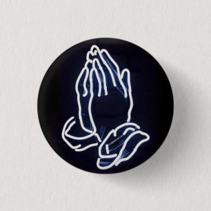 God plans..... 3 cm round badge