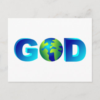 God Postcard