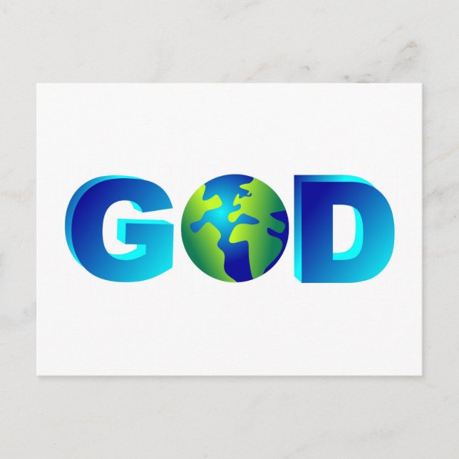 God Postcard (Front)