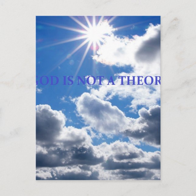 GOD POSTCARD (Front)