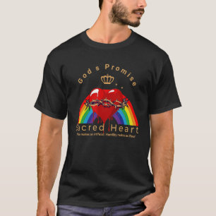God Promise Sacred Heart Humility Makes Us Real Ch T-Shirt