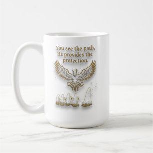 God protection coffee mug