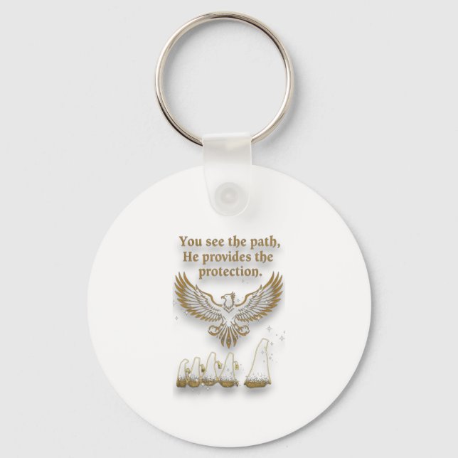God protection key ring (Front)