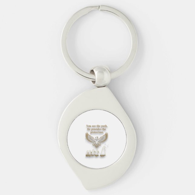 God protection key ring (Front)