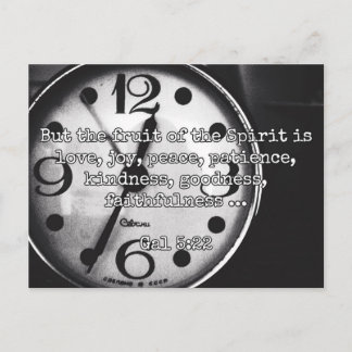 God Quotes: Gal 5:22 -- "Fruit of the Spirit" Postcard